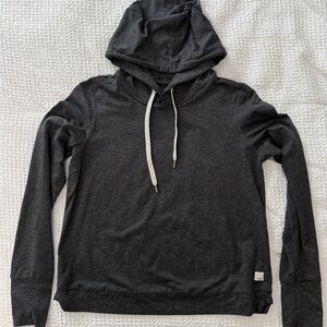 Vuori Women's Halo Essential Charcoal Hoodie